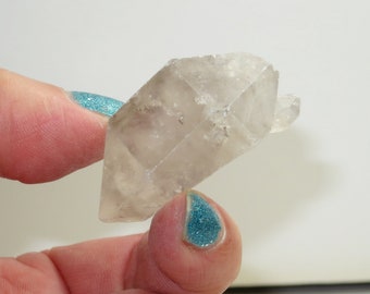 Old Stock (10 Years) - DT - Key -  Rugged Tibetan Quartz Crystal Point - Serenity x10 - Smokey Smoky