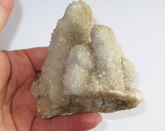 Destash - Cinnamon & Sugar Spirit Cactus Fairy Quartz Crystal Point Cluster South Africa - Inventory Reduction