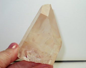 We Help - Tangerine Lemurian - Rainbows - Starbrary - Quartz Crystal Point - 2015 Shipment - Brazil