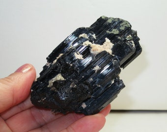 Star Jumper - Shiny Black Tourmaline Sometimes With Other Minerals - 2015 Shipment