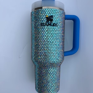 Glass Mirage Rhinestone 40oz Stanley Tumbler