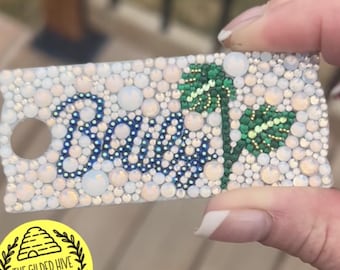 Niestandardowa plakietka ze strasami Stanley o wadze 40 uncji