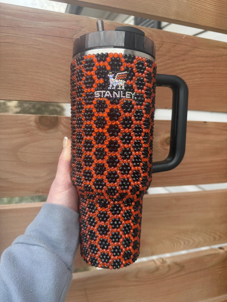 Szklany kubek Stanley z kryształkami o pojemności 40 uncji zdjęcie 2