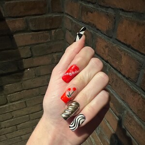 Cherry Dreams Gel Press On Nails
