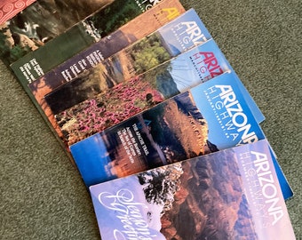 1986 & 1989 Vintage Arizona Highways Magazines