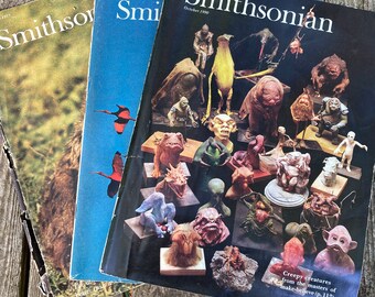 Vintage Smithsonian Magazines