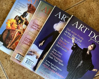 Art doll quarterly magazines, 2005 to 2006