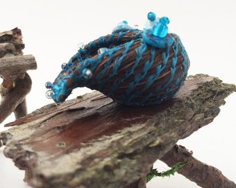 Horsehair Basket , Asymmetrical, Ring Holder