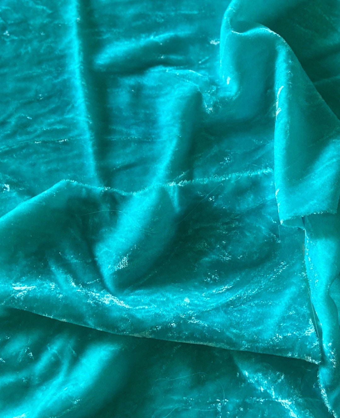 Silk Velvet Fabric Hand Dyed Velvet Etsy