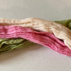 Hand Dyed Cheesecloth, Cotton Gauze