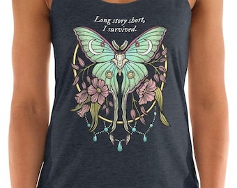 Long Story Short - Racerback Tank for Women - Miss Americana Inspired
