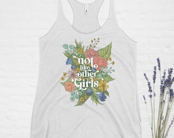 Grateful Dead - "Not Like Other Girls" - Scarlet Begonias - Women's Lightweight Racerback Tank