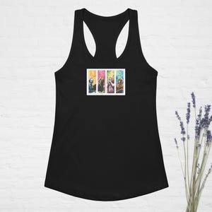 Phish Phunky Women’s Fitted Racerback Tank Top