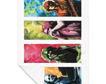 Phish Phunky Silk touch Throw Blanket - 3 Sizes