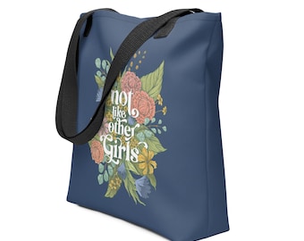 Grateful Dead - Tote bag - "Not Like Other Girls" Scarlet Begonias