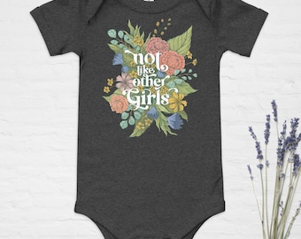 Grateful Dead - "Not Like Other Girls" - Scarlet Begonias Baby Onesie