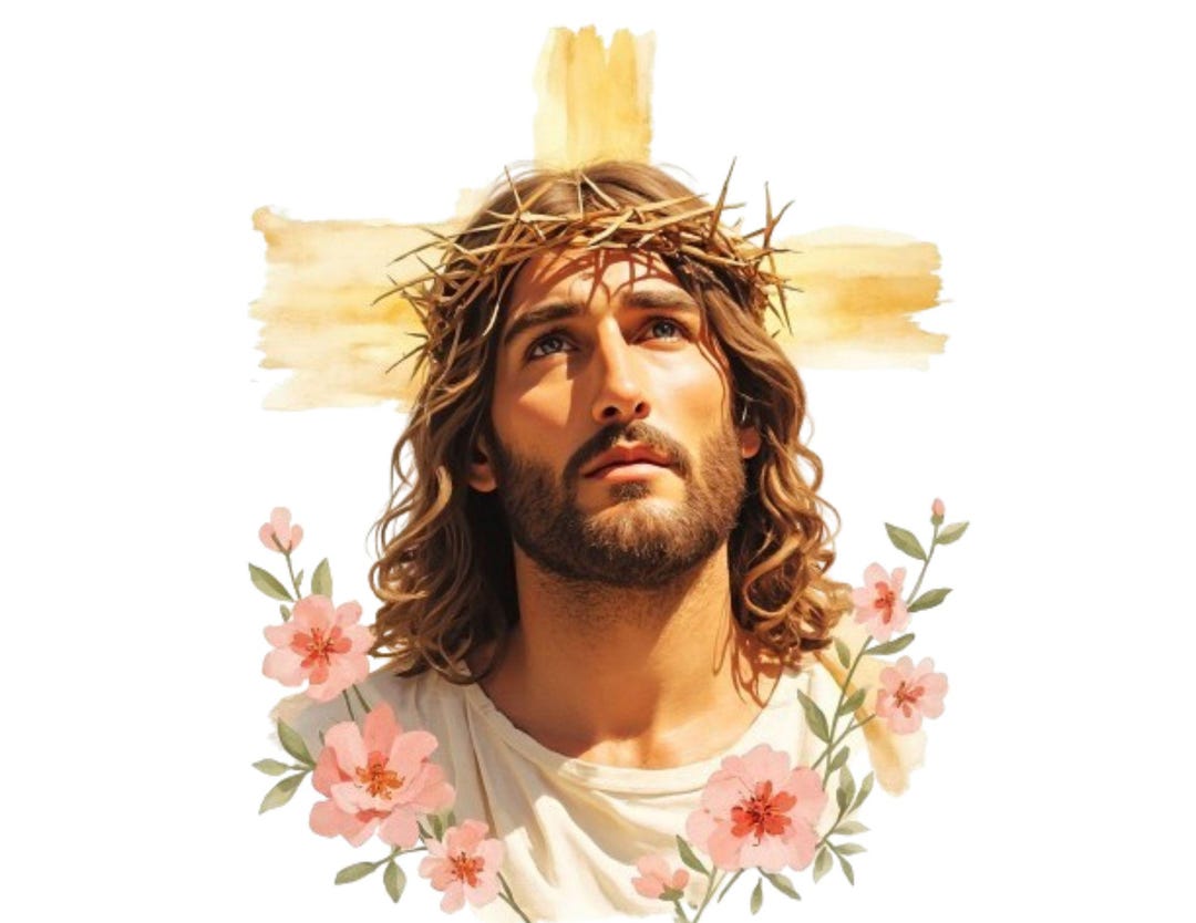 Jesus Watercolor Clipart – Religious Christian Illustrations PNG ...