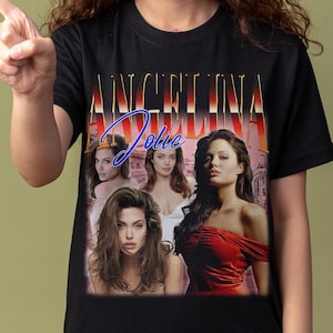 Angelina Jolie Shirt - Etsy