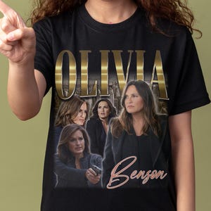 Olivia Benson Shirt - Vintage Geschenk für Sie und Ihn.