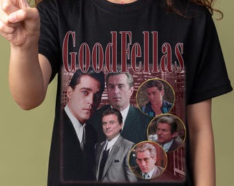 Maglietta Goodfellas - Regalo vintage personalizzato per lui/lei.