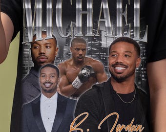 Michael B. Jordan Shirt - Customized vintage gift for him/her.