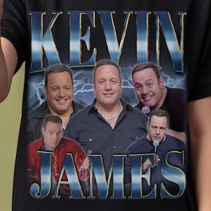 Kevin James Shirt - Customized vintage gift for him/her.