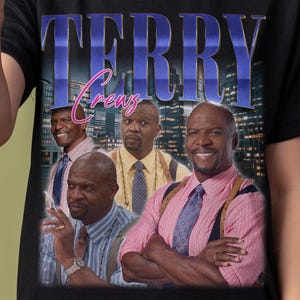 Terry Crews Shirt - Individuelles Vintage Geschenk für Sie / Ihn.