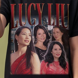 Lucy Liu Shirt - Customized vintage gift for him/her.