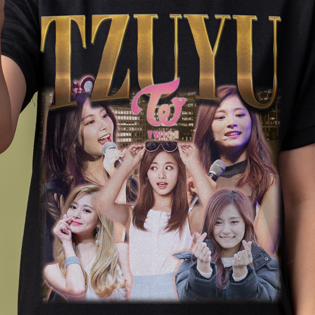 Tzuyu Twice Shirt - Customized Vintage Gift for Him/her. - Etsy Israel