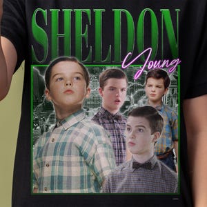 Young Sheldon Shirt - Individuelles Vintage Geschenk für Sie und Ihn.