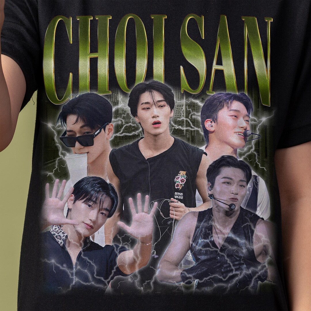 Choi San Shirt - Customized Vintage Gift for Him/her. - Etsy