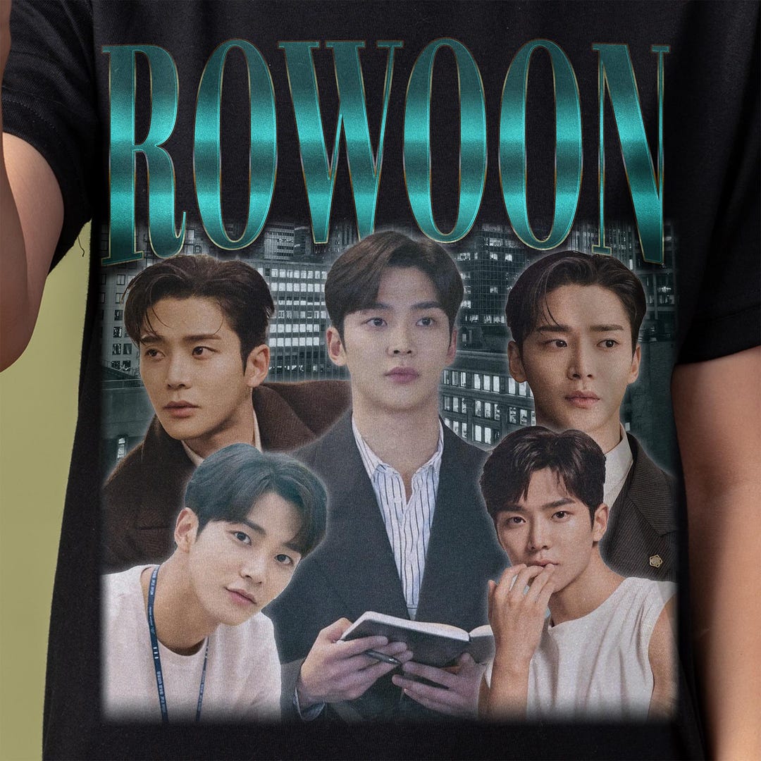 Rowoon Shirt - Customized Vintage Gift for Him/her. - Etsy