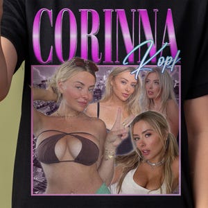 Corinna Kopf Shirt - Customized vintage gift for him/her.
