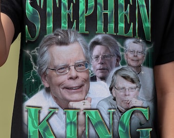 Stephen King Shirt - Customized vintage gift for him/her.