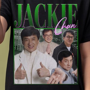 Jackie Chan Shirt - Customized vintage gift for him/her.