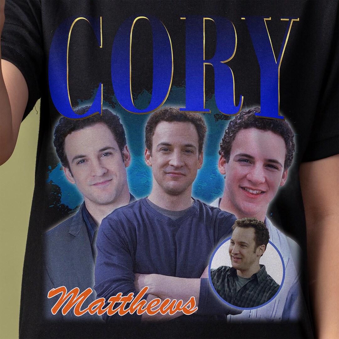 Cory Matthews Shirt Customized Vintage Gift For Him her Etsy Cory Matthews Shirt Customized Vintage Gift For Him her Etsy