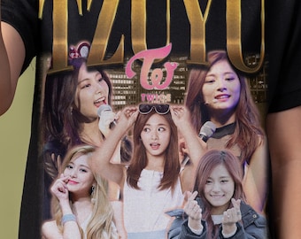 Tzuyu Twice Shirt - Customized Vintage Gift for Him/her. - Etsy