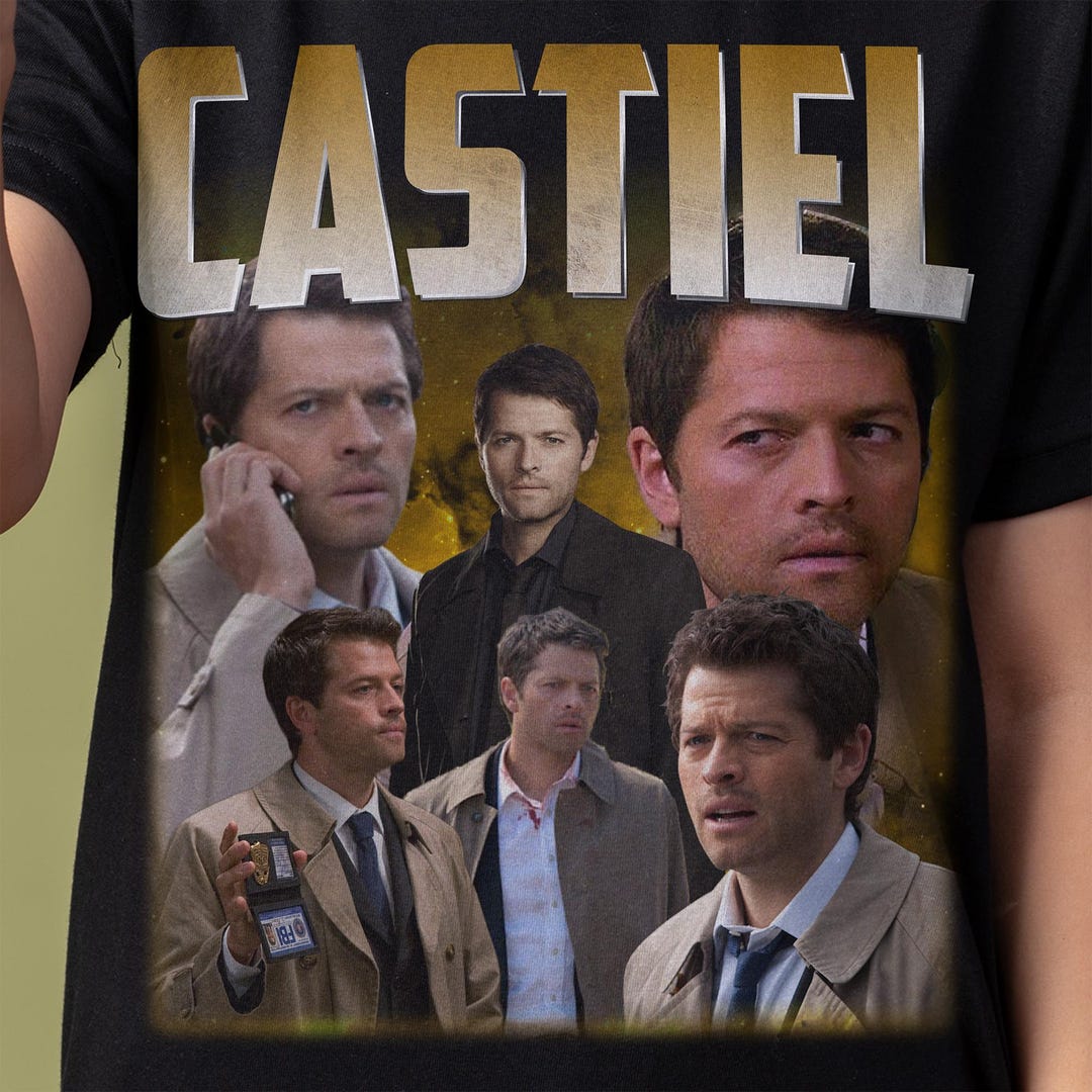 Castiel Shirt - Customized Vintage Gift for Him/her. - Etsy