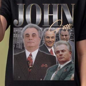 John Gotti Shirt - Customized vintage gift for him/her.