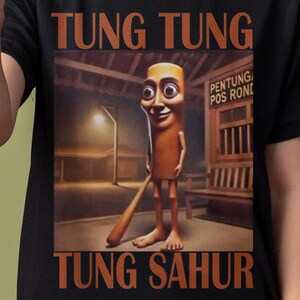 Tung Tung Tung Sahur Shirt - Italian Brainrot Anomaly Shirt, Weirdcore