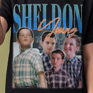 Young Sheldon Shirt - Customized vintage gift for him/her.