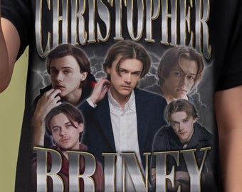 Camisa de Christopher Briney - Regalo vintage personalizado para él/ella.