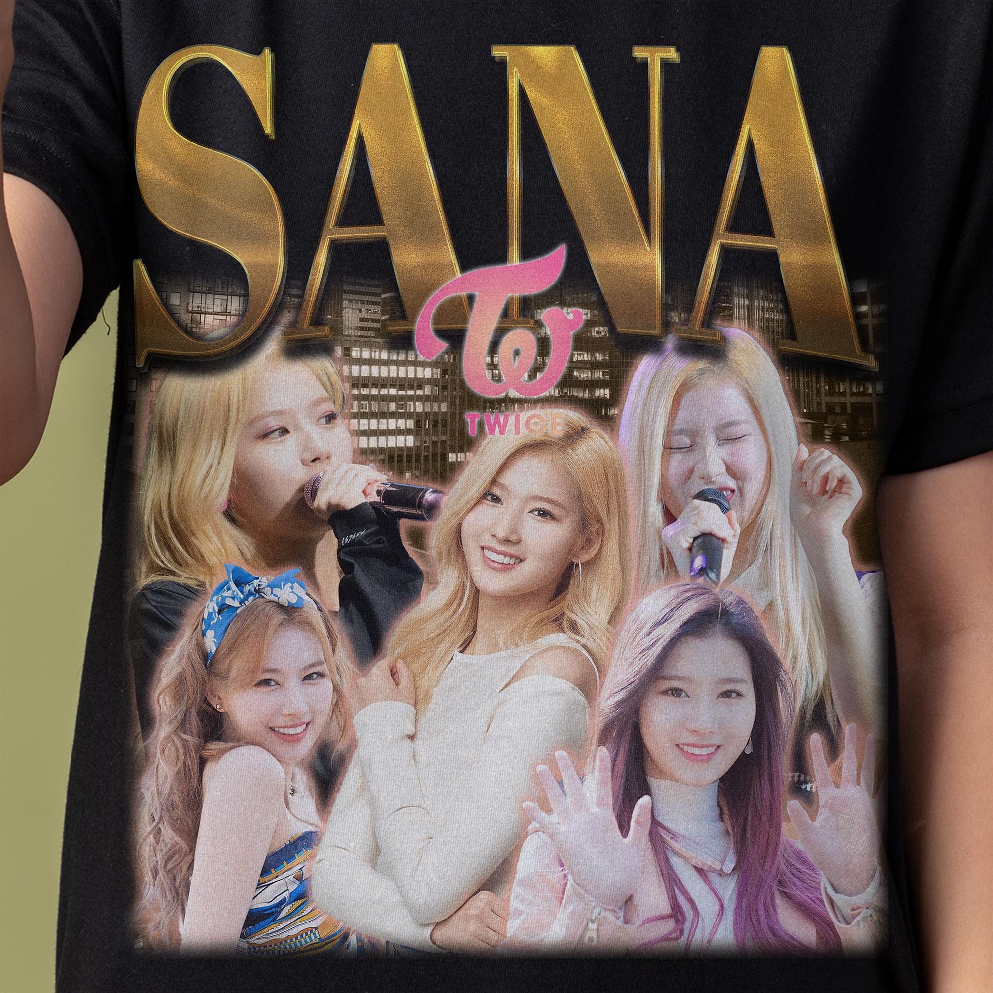 TWICE サナTHIS IS FOR TシャツＭサイズタオル新品未使用未開封 TWICE SANA Tシャツ Twice Sana Unisex Jersey T-Shirt - KPOPArmyBase
