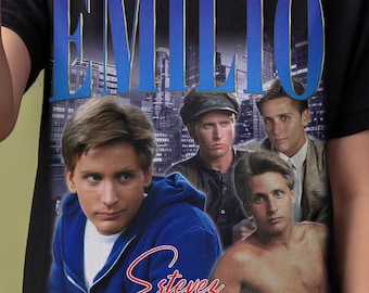 Camisa Emilio Estevez - Regalo vintage personalizado para él/ella.