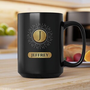 Personalized Monogram Mug Gift Custom Initials Mug Present Personalized Name Mug Gift for Him Monogram Coffee Cup Gift for Her Birthday Gift