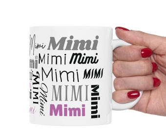 Mimi Coffee Mug, Grandmother Gift