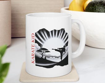 Karate Kid Coffee Mug: Martial Arts Dojo Decor