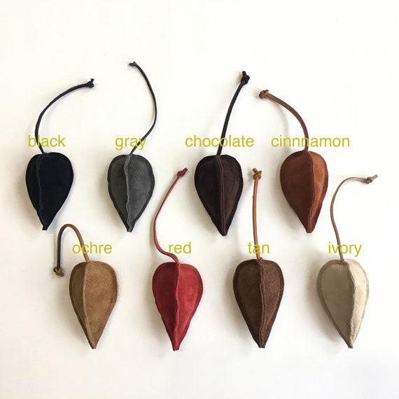 leather mouse cat toy