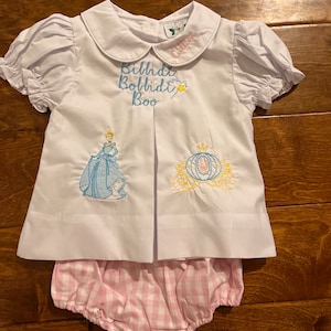 Princess Embroidery Pleat Set
