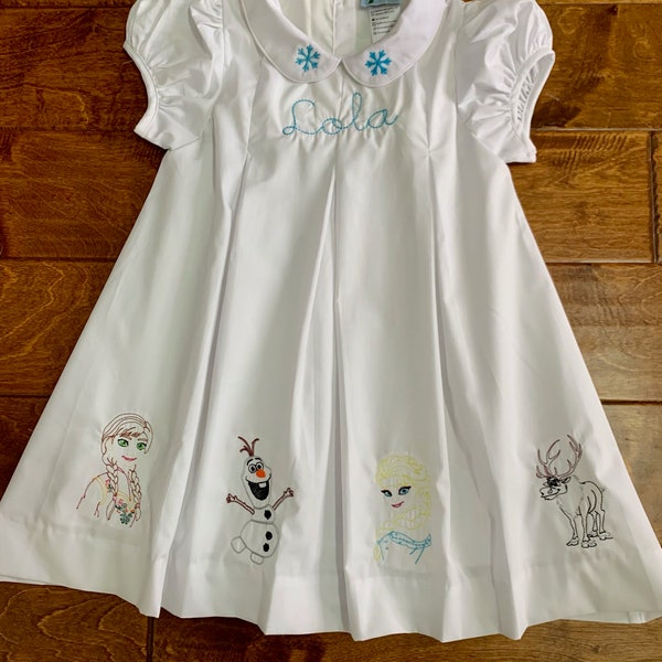Frozen Olaf Dress Etsy